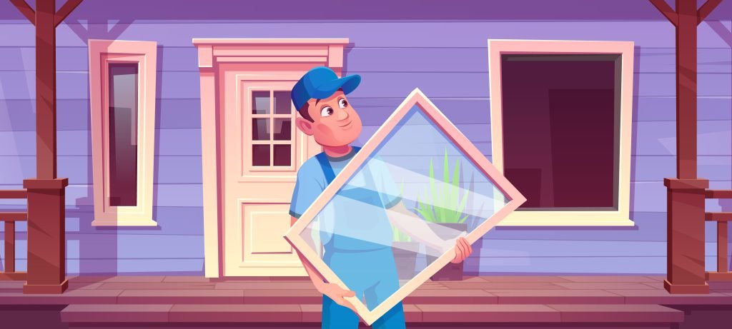 Glaszetter in Heerlen