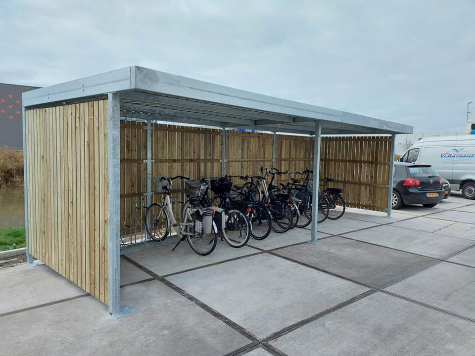 Fietsenstalling in Heerlen